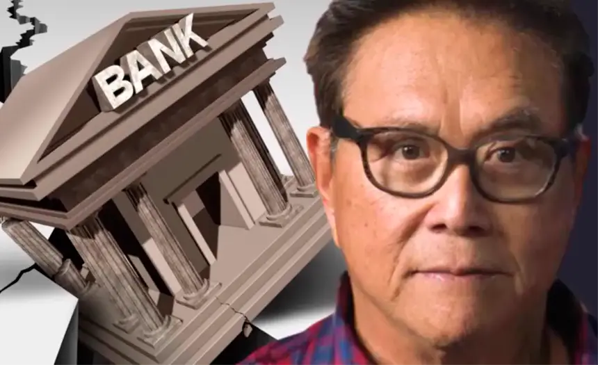 Роберт Кийосаки предупреждает, что все больше банков вот-вот обанкротятся